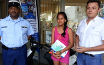 Sécurité routière chez les ados : Tiheni Lenoir gagne un scooter