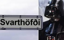 Une rue Dark Vador à Reykjavik