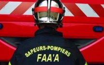 Une maisonnette en bois part en fumée à Faa'a