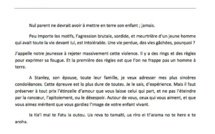 Condoléances à Sandy Ellacott