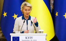 Ursula von der Leyen à Kiev pour préparer le "soutien" de l'UE à l'approche de l'hiver