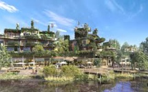 L'imposant projet éco-touristique Villages Nature sort de terre et ouvrira fin 2016