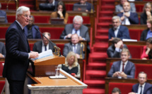 Barnier survit à sa première motion de censure à l'Assemblée