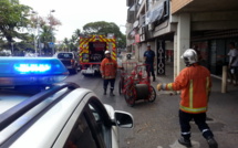 Fausse alerte incendie dans un immeuble du front de mer quartier Paofai