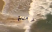 Australie : un automobiliste tente de fuir la police... par la mer (vidéo)