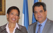 Le président Edouard Fritch en déplacement à Paris