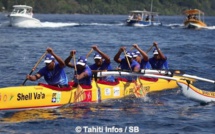 Va'a V6 – Moloka'i Hoe 2015 : Shell Va'a, impérial, domine la Moloka'i Hoe.