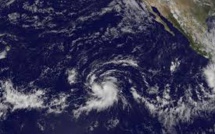 L'ouragan Olaf en formation dans le Pacifique au large du Mexique