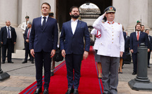 Macron au Chili, son contre-modèle à l'heure de la contestation de l'accord UE-Mercosur