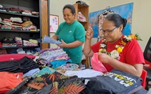 Recyclage solidaire à Mataiea