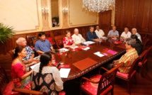 Un rapport sur la situation des SDF à Tahiti remis à Edouard Fritch