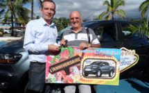 Anniversaire Carrefour: Gérard Nicolas de Arue a remporté la Ford Ranger