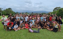 ​Une joyeuse colonie à Taravao