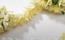 Attentats : une couronne de fleurs pour la paix à Papeete ce dimanche