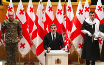 Géorgie: un nouveau président investi, la sortante se dit toujours "légitime"