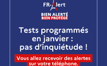 ​Des tests FR-Alert en janvier