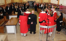 Minute de silence au palais de justice de Papeete