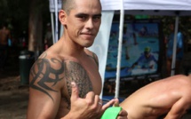 SUP Surf – Championnat de Tahiti : Atamu Conti, champion de Polynésie 2015.