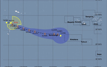 Une dépression tropicale modérée au large des Australes