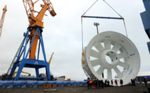 Du courant au fil du courant: l'hydrolienne fluviale se jette à l'eau