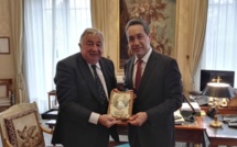 Marcel Tuihani reçu par le président du Sénat et la ministre des Outre-mer