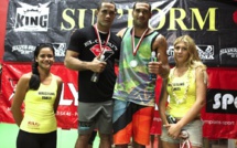 Lutte – Wrestling Tournament n°3 : ‘Showtime’ entre le rugbyman Jean Tautu et le boxeur Orirau Apeang.