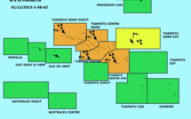Météo France: la vigilance s'étend sur l'ensemble des Tuamotu (MAJ)