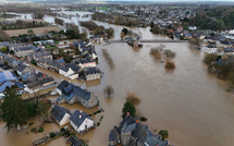 Crues: 3 départements toujours en rouge, Redon attend le pic