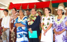 Inauguration de la 9ème édition du Salon "Te Noera a te rima’i"