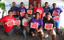 Foot Us – Remise de diplômes devant des invités de marque.