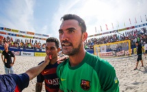 Beach soccer – Mundialito de Clubes : Taiarui et Torohia gagnent le tournoi avec le Barça.