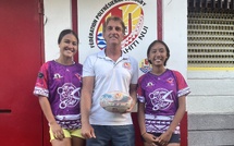 Deux Polynésiennes sélectionnées avec l’équipe d’outre-mer