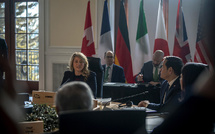 L'Ukraine et les droits de douane dominent le G7