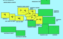 Les Tuamotu et la Société en vigilance jaune : appel à la prudence