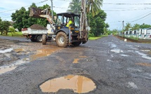 ​La rénovation des routes lancée à Taravao 