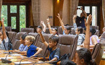 Des représentants juniors découvrent le Cesec