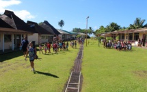 Teva i Uta : Exercice tsunami hier à l'école Muturea