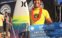 Surf international - Sunset Pro : Une première victoire WSL pour Keoni Yan