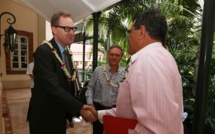 Le président reçoit le consul général d’Australie à Nouméa  