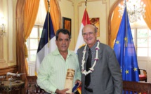 Le président a reçu le porte-parole du gouvernement de la Nouvelle-Calédonie