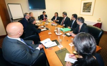 Edouard Fritch reçu par le ministre des Affaires étrangères néo-zélandais