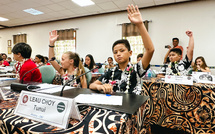 Les élèves de Arue mobilisés pour repenser leur commune