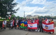 ​Marche parisienne pour les agents pénitentiaires du fenua