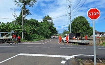 ​Nouveaux “stops” dans le centre de Taravao 