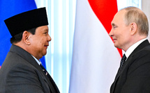 Le président indonésien Subianto "renforce" ses liens avec Poutine