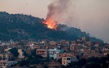 Grèce: l'île de Chios, en proie à des incendies, placée en état d'urgence