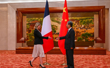 A Pékin, Yaël Braun-Pivet défend une coopération "essentielle" entre la Chine, la France et l'Europe