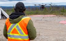 Reboiser après les incendies, des drones à la rescousse au Canada