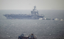 Le porte-avions américain George Washington fait escale aux Philippines