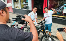 “Mets ton casque”, la campagne de sensibilisation 2.0 de Jordy Chan